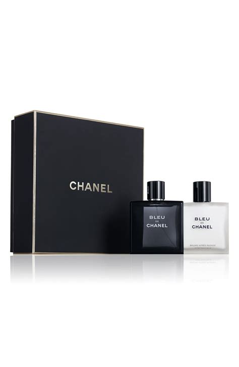 chanel bleu gift set men's|chanel bleu for men aftershave.